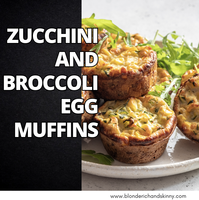 Zucchini and Broccoli Egg Muffins